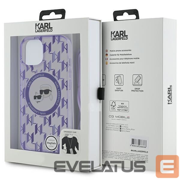 Muu telefoni lisavarustus Karl Lagerfeld Violet