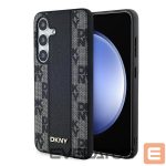 Muu telefoni lisavarustus DKNY  DKNY Leather Checkered Mono Pattern MagSafe case for Samsung Galaxy S24 - black 