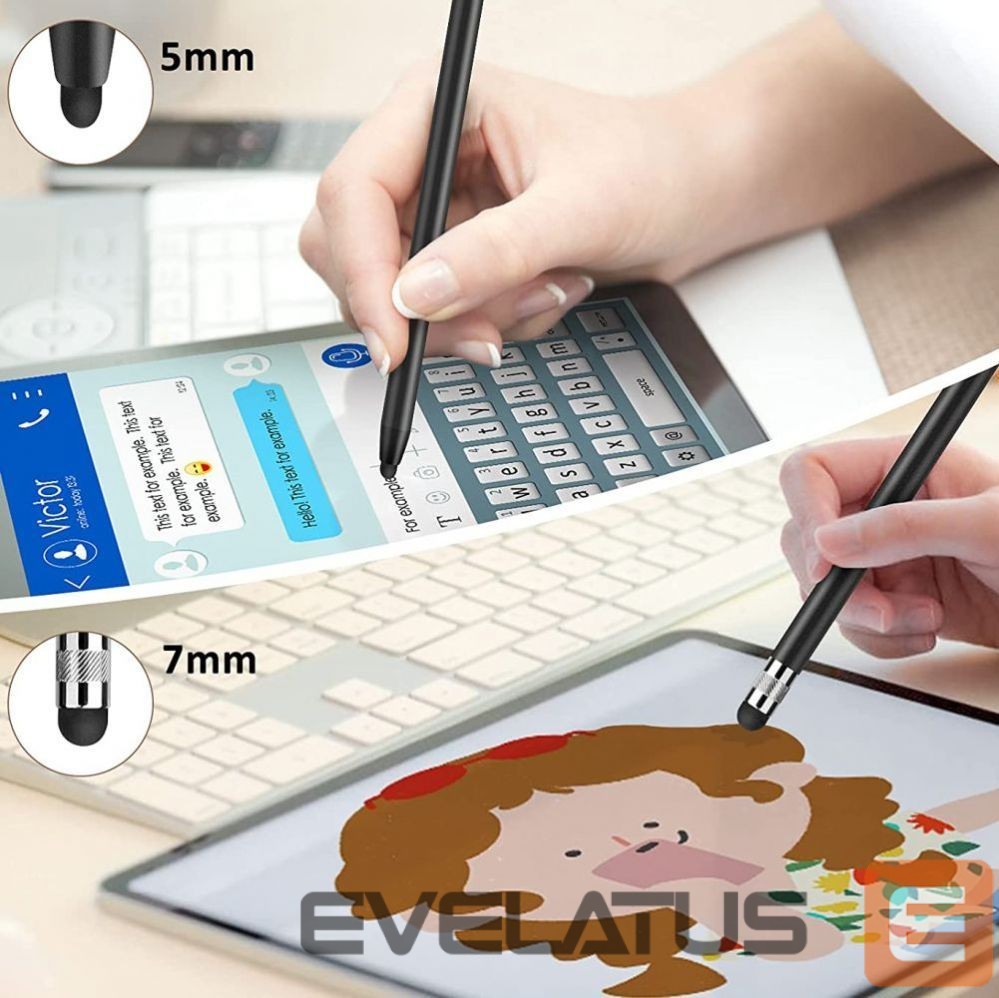 Puutepliiats Tech-Protect Tech-Protect Touch Stylus - Silver