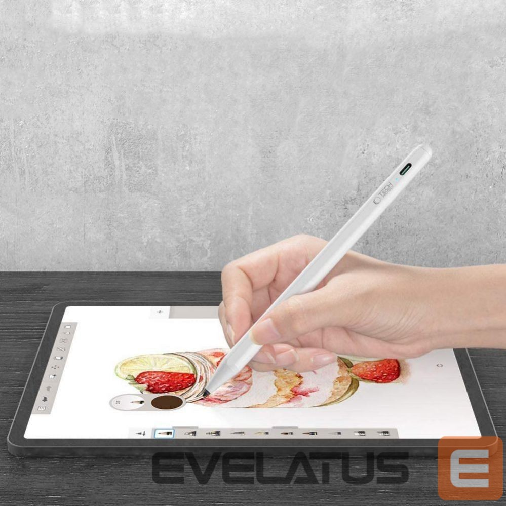 Puutepliiats Tech-Protect Tech-Protect Digital Stylus Magnetic for iPad - White