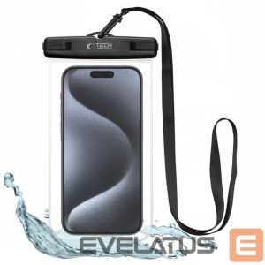Muu Tech-Protect  Tech-Protect UWC7 waterproof case universal for smartphones up to 6.9" - black 
