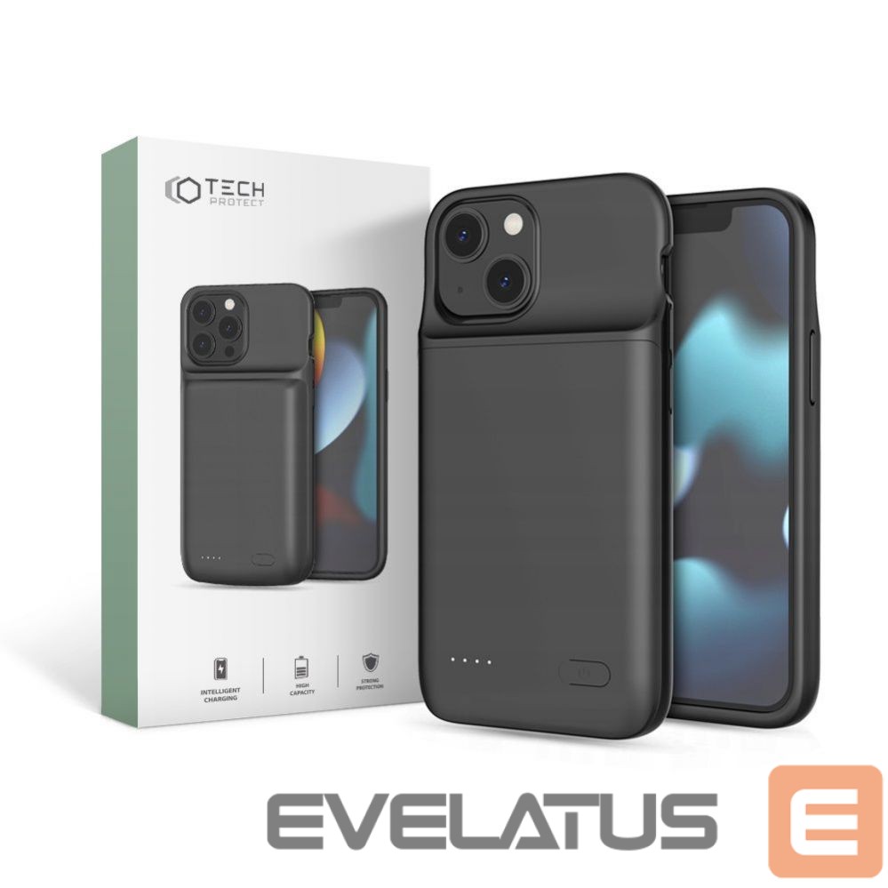 Väline aku Tech-Protect Tech-Protect PowerCase for iPhone 12 mini / 13 mini with 4700mAh powerbank - black