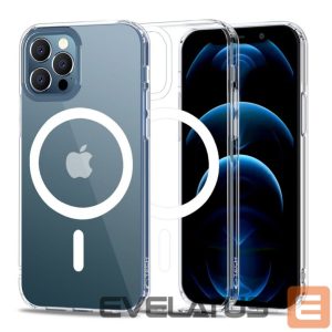 Tagakaaned Tech-Protect  Tech-Protect MagMat MagSafe Case for iPhone 12 / 12 Pro - Clear 