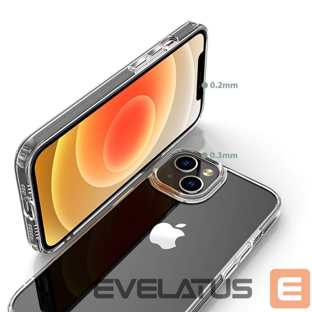 Tagakaaned Tech-Protect Tech-Protect FlexAir Hybrid iPhone 14 Case - Clear