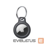 Tagakaaned Tech-Protect  Tech-Protect Rough Case for Apple AirTag with Ring - Black 