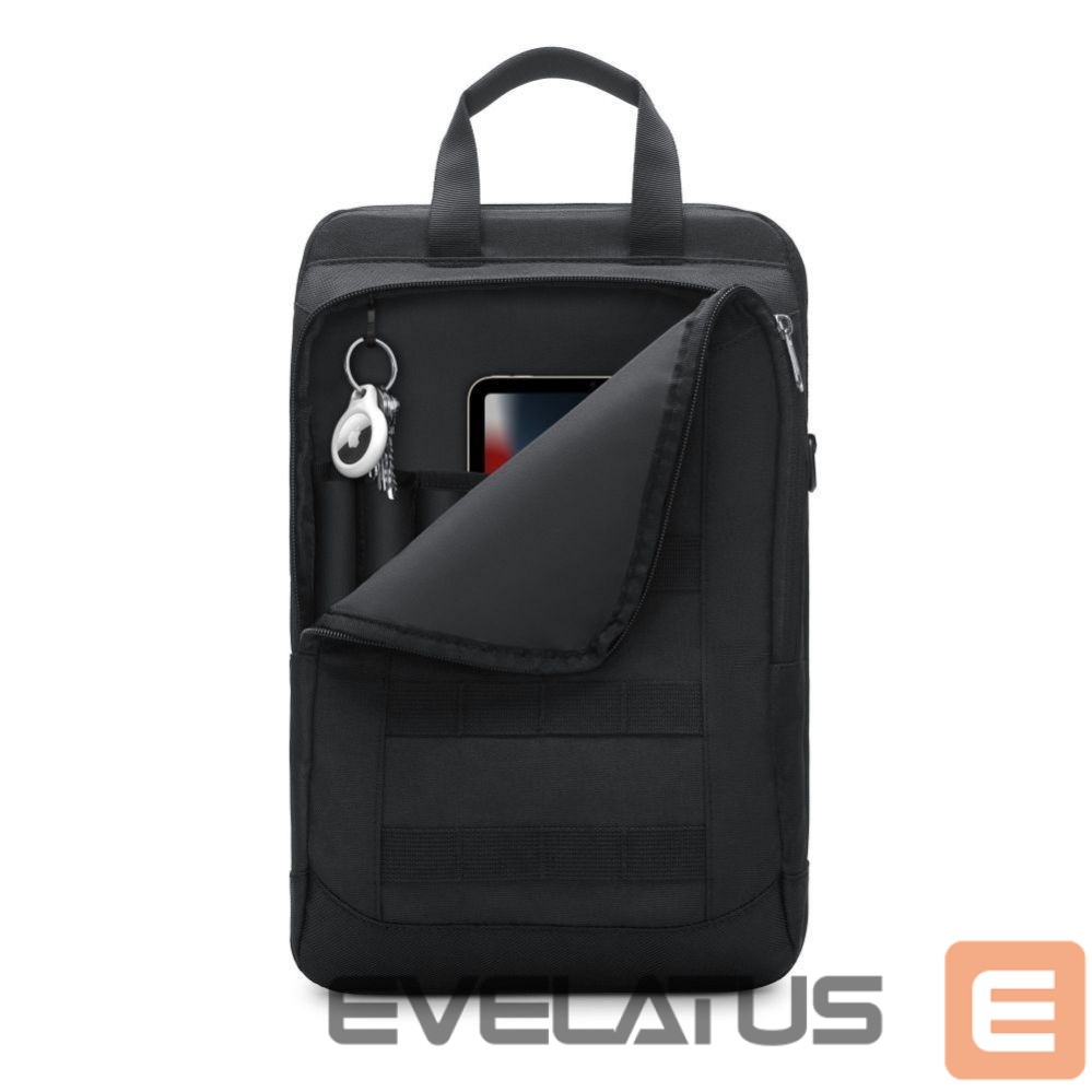 Tagakaaned Tech-Protect Tech-Protect Rough Case for Apple AirTag with Ring - Black