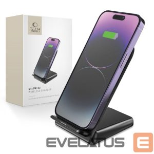 Adaptrid Tech-Protect  Tech-Protect QI15W-S2 inductive charger 15W in the form of a stand - black 