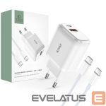 Adaptrid Tech-Protect  White \ z kablem USB-C \ USB-A (female) || USB-C (męski) 