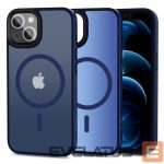 Tagakaaned Tech-Protect  Tech-Protect MagMat MagSafe iPhone 13 Case - Matte Navy Blue 