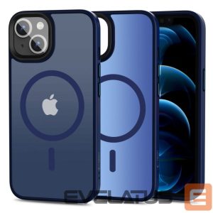 Tagakaaned Tech-Protect  Tech-Protect MagMat MagSafe iPhone 13 Case - Matte Navy Blue 