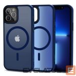 Tagakaaned Tech-Protect  Tech-Protect MagMat MagSafe Case for iPhone 12 / 12 Pro - Matte Navy Blue 
