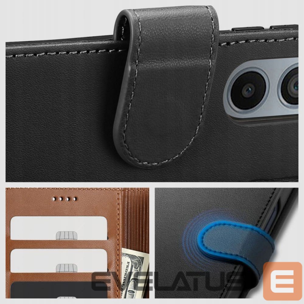 Tagakaaned Tech-Protect - Tech-Protect Wallet case for Xiaomi Redmi 12C - black