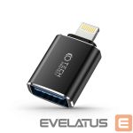 Adaptrid Tech-Protect  Tech-Protect UltraBoost Lightning (Male) / USB-A (Female) OTG Adapter - Black 