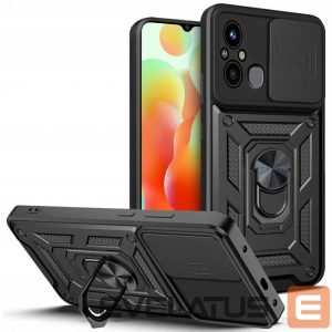 Tagakaaned Tech-Protect  Tech-Protect CamShield Pro Case for Xiaomi Redmi 12C - Black 