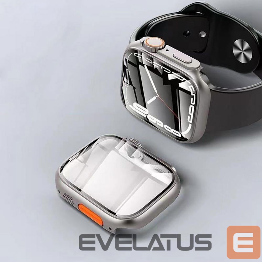 Tagakaaned Tech-Protect Tech-Protect Defense360 case for Apple Watch 7 / 8 / 9 (45 mm) - titanium orange