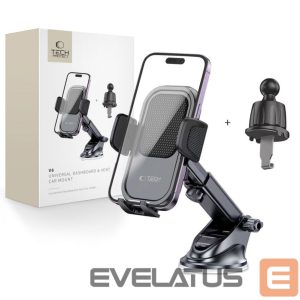 Adaptrid Tech-Protect  Tech-Protect V6 Car Phone Holder for Cockpit/Air Vent - Black 