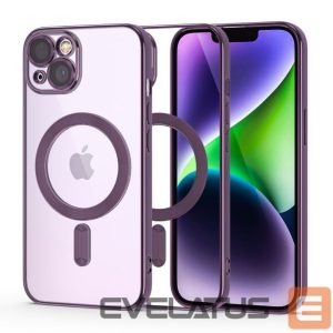 Tagakaaned Tech-Protect  Tech-Protect MagShine Line MagSafe iPhone 14 Case - Purple 