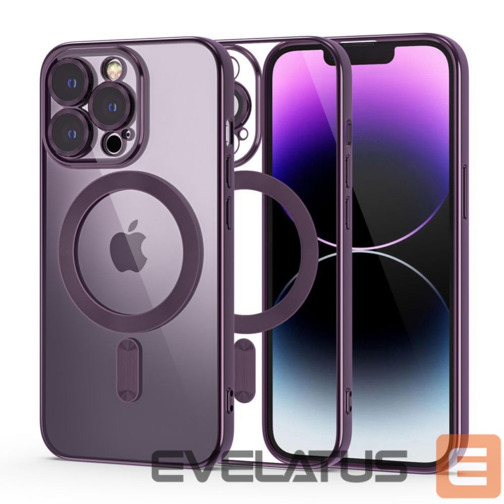 Tagakaaned Tech-Protect Tech-Protect MagShine Line MagSafe iPhone 14 Pro Case - Purple