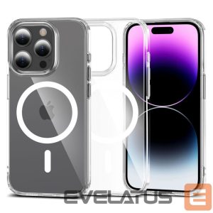 Tagakaaned Tech-Protect  Tech-Protect FlexAir Hybrid MagSafe Case for iPhone 15 Pro Max - Clear 