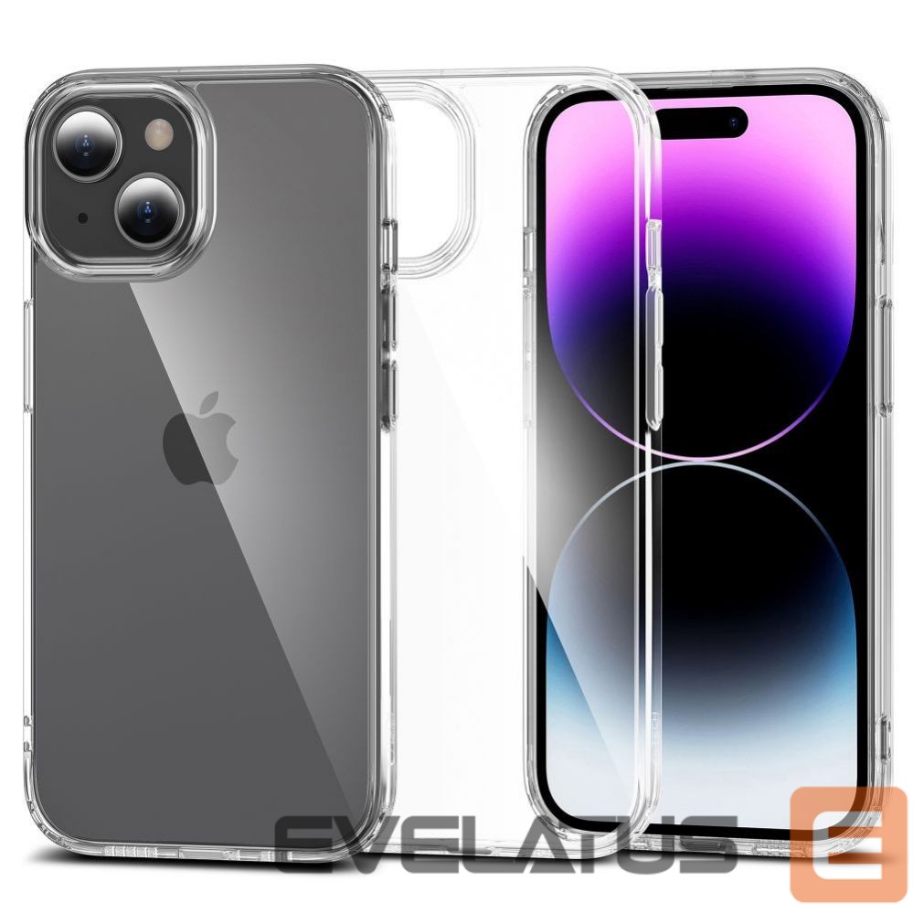Tagakaaned Tech-Protect Tech-Protect FlexAir Hybrid iPhone 15 Case - Clear