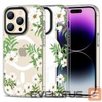 Tagakaaned Tech-Protect  Flowers || Leaves \ White || Transparent 