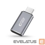 Adaptrid Tech-Protect  Tech-Protect UltraBoost USB-C (Male) / Lightning (Female) Adapter - Gray 