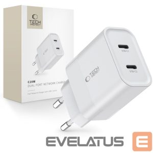 Adaptrid Tech-Protect  White \ USB-C (female) \ without cable 
