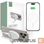 Adaptrid Tech-Protect  Tech-Protect QI15W-A33 Inductive Charger with MagSafe and Stand with USB-A / USB-C Cable - White 
