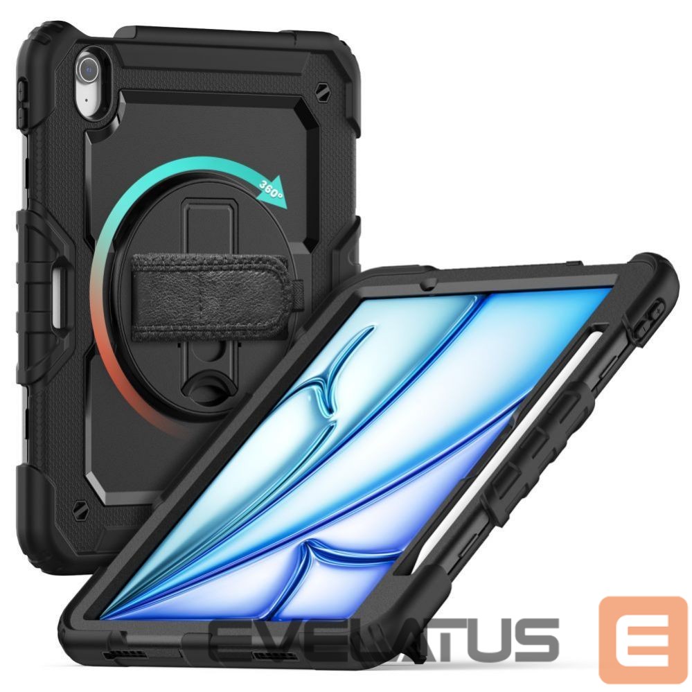 Tagakaaned Tech-Protect Tech-Protect Solid360 iPad Air 11" 2024 Case - Black