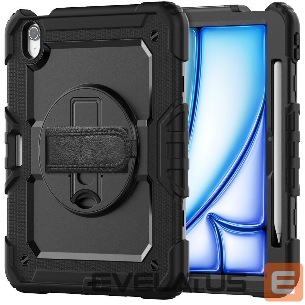 Tagakaaned Tech-Protect Tech-Protect Solid360 iPad Air 11" 2024 Case - Black