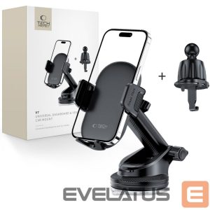 Automaatne hoidja Tech-Protect Universal Tech-Protect V7 Car Phone Holder for Cockpit/Air Vent - Black 