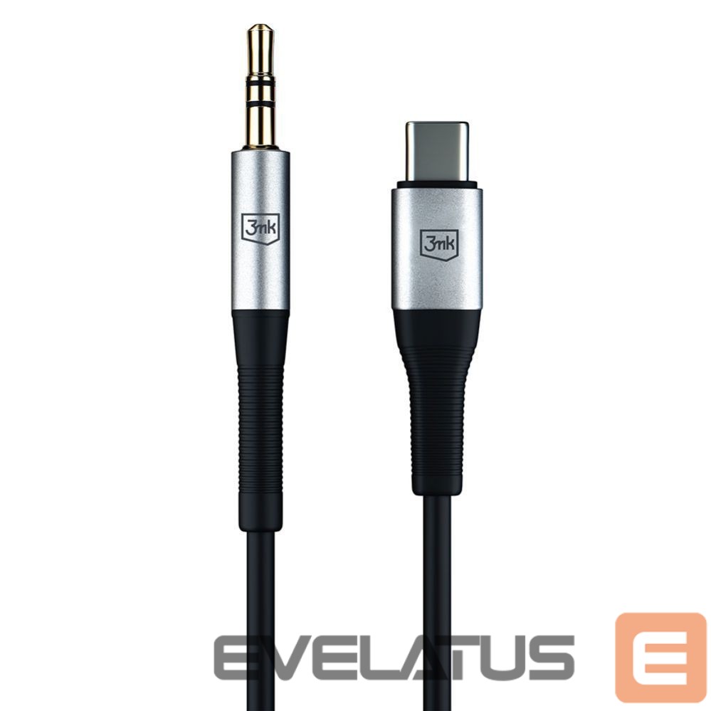 Kaabel 3MK Accessories - 3mk AUX Cable USB-C - Jack 3.5 mm