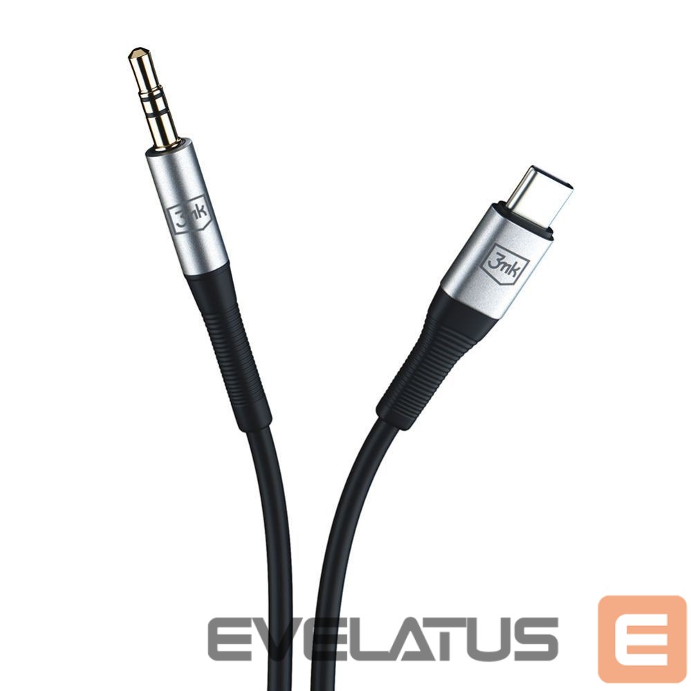 Kaabel 3MK Accessories - 3mk AUX Cable USB-C - Jack 3.5 mm