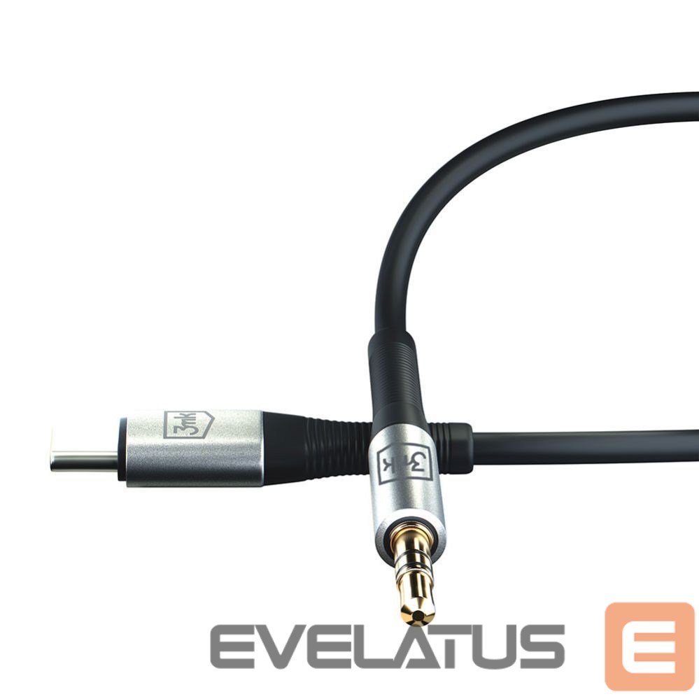 Kaabel 3MK Accessories - 3mk AUX Cable USB-C - Jack 3.5 mm