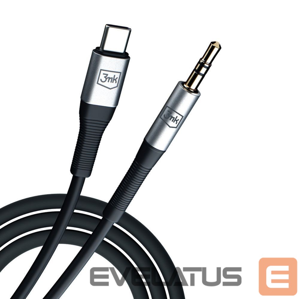 Kaabel 3MK Accessories - 3mk AUX Cable USB-C - Jack 3.5 mm