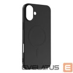 Tagakaaned Hurtel  Liquid Silicone Case MagSafe for iPhone 16 Plus - black 