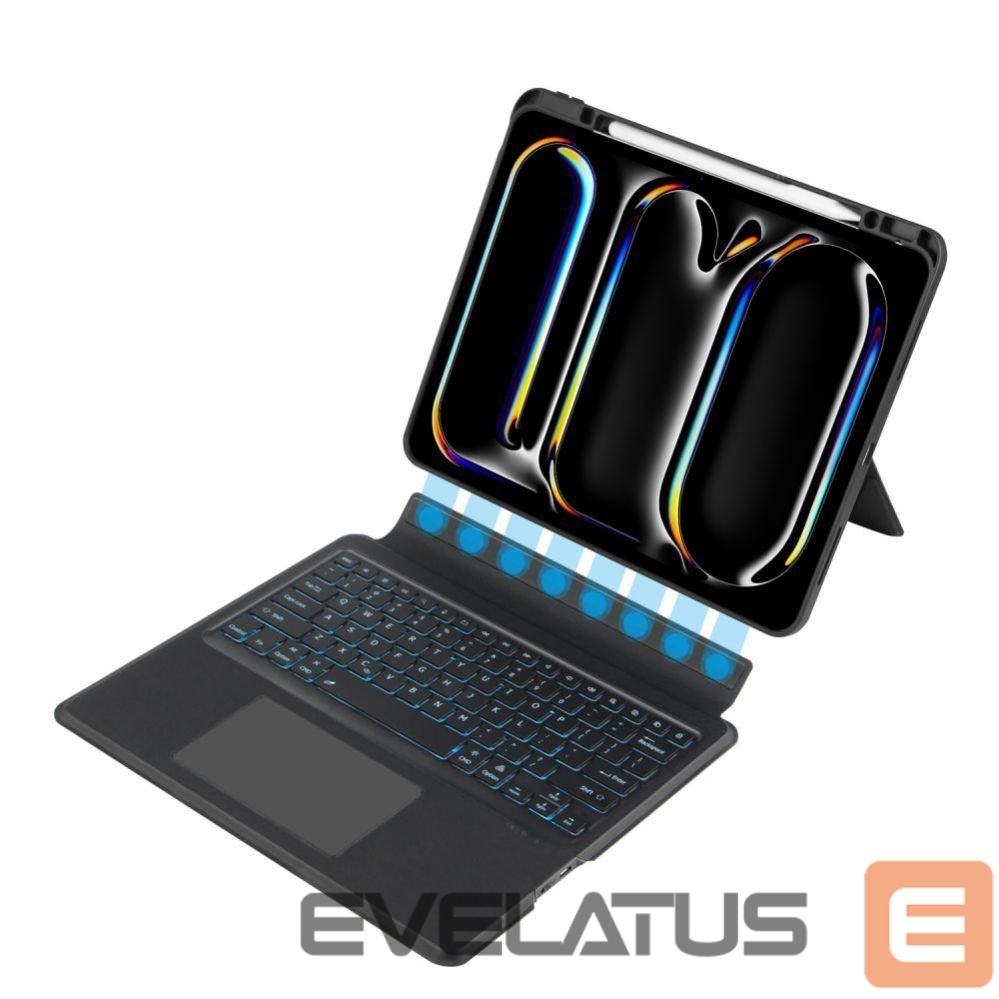 Tagakaaned Tech-Protect Tech-Protect SC Mag Pen + Keyboard iPad Pro 13" 7th gen. (2024) - black