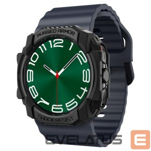 Tagakaaned Spigen  Spigen Rugged Armor Case for Samsung Galaxy Watch Ultra (47mm) - Matte Black 