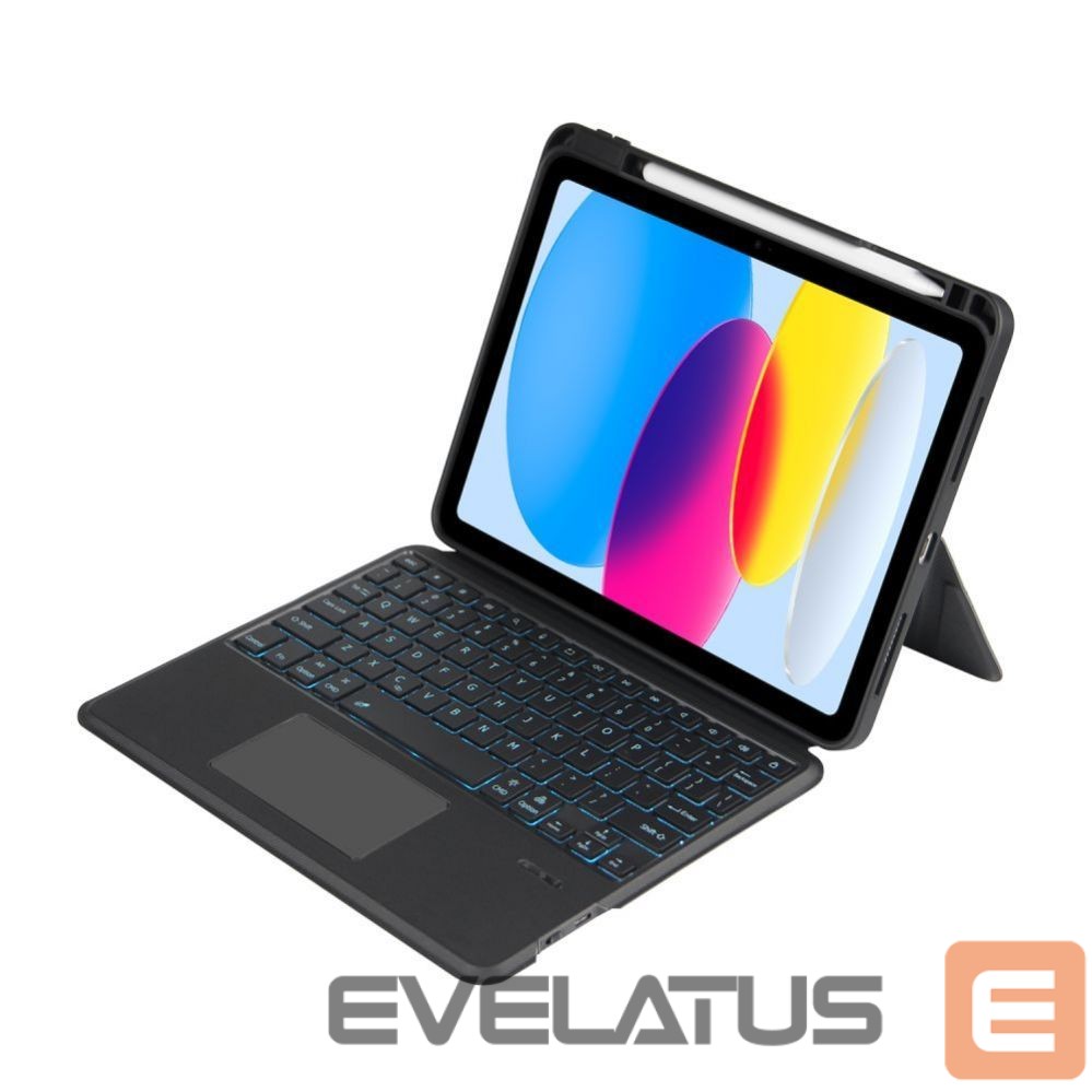 Tagakaaned Tech-Protect Tech-Protect SC Mag Pen + Keyboard Case for iPad 10.9" 10th Gen. (2022) - Black