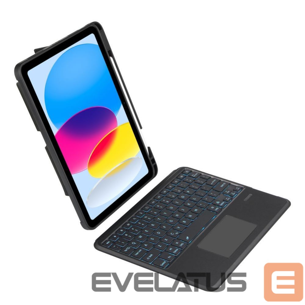 Tagakaaned Tech-Protect Tech-Protect SC Mag Pen + Keyboard Case for iPad 10.9" 10th Gen. (2022) - Black