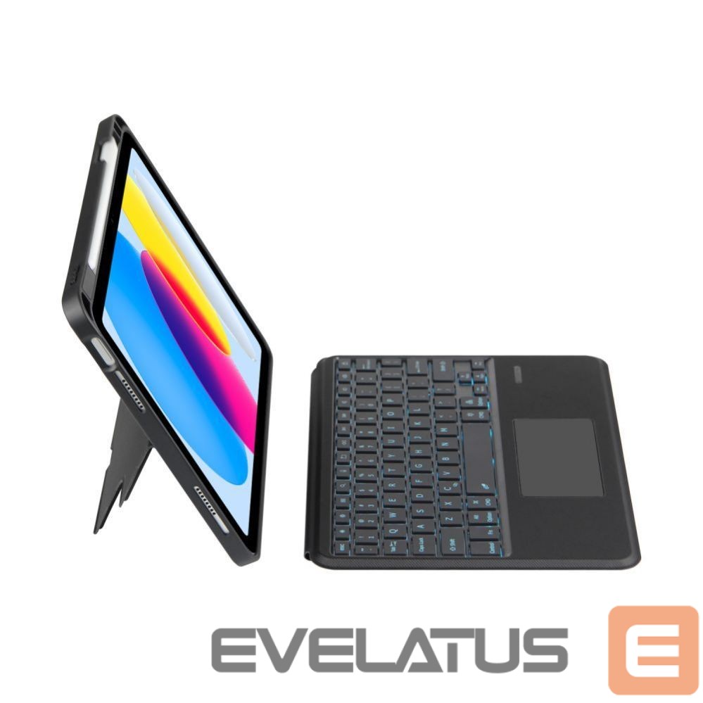 Tagakaaned Tech-Protect Tech-Protect SC Mag Pen + Keyboard Case for iPad 10.9" 10th Gen. (2022) - Black