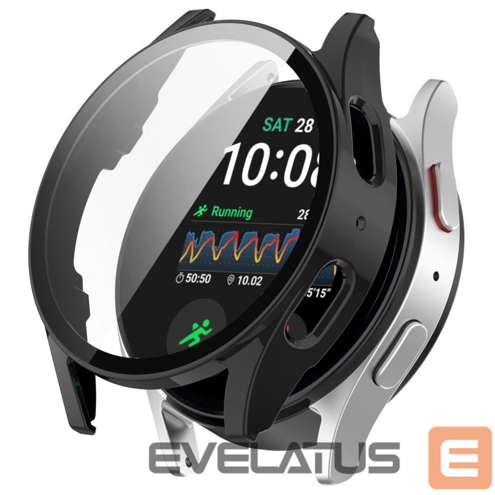 Tagakaaned Tech-Protect Tech-Protect Defense360 Case for Samsung Galaxy Watch 4 / 5 / FE (40mm) - Black