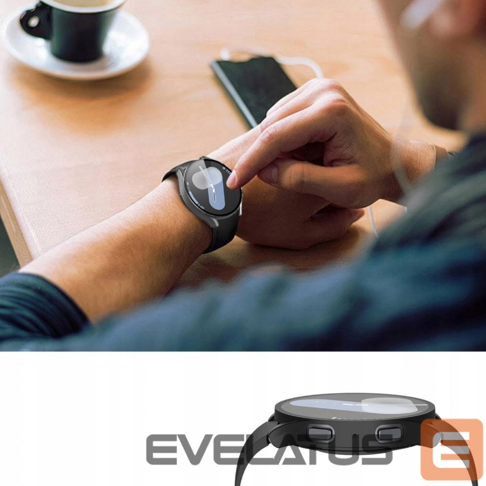 Tagakaaned Tech-Protect Tech-Protect Defense360 Case for Samsung Galaxy Watch 4 / 5 / FE (40mm) - Black