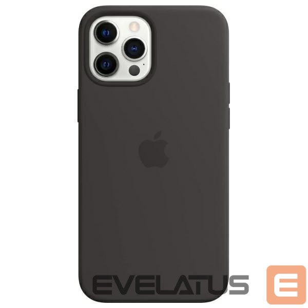 Tagakaaned Apple Etui Apple MHLG3ZE/A iPhone 12 Pro Max 6.7" MagSafe czarny/black Silicone Case