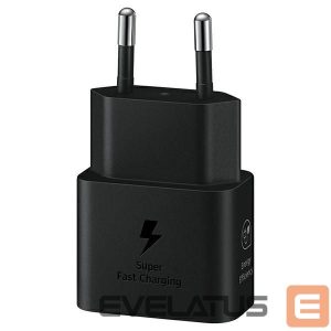 Adaptrid Samsung  Ład. siec. Samsung EP-T2510NB 25W Fast Charge czarny/black (bez kabla)