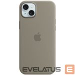 Tagakaaned Apple  Etui Apple MT0Q3ZM/A iPhone 15 / 14 / 13 6.1" MagSafe popielaty brąz/clay Silicone Case