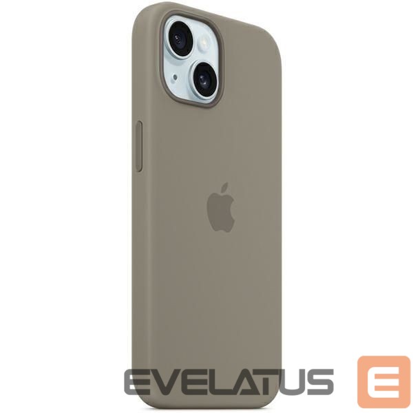 Tagakaaned Apple Etui Apple MT0Q3ZM/A iPhone 15 / 14 / 13 6.1" MagSafe popielaty brąz/clay Silicone Case