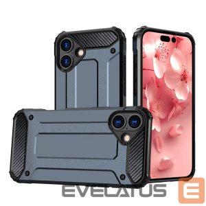 Tagakaaned Hurtel  Hybrid Armor iPhone 16 Plus Case - Blue 