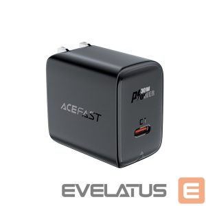 Adaptrid Acefast  Acefast A23 30W GaN USB-C US Wall Charger - Black 