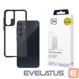 Tagakaaned 3MK  3mk Satin Armor Case+ for Samsung Galaxy A55 5G - Black 